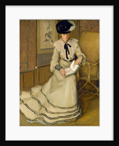 Girl Reading, c.1903-04 by Frederick Carl Frieseke