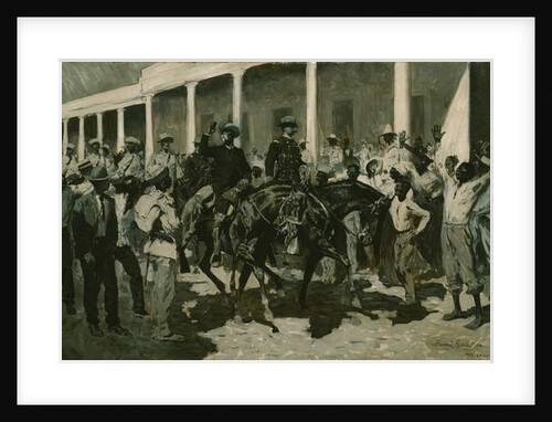 The Return of Gomez to Havana, 1899 by Frederic Remington