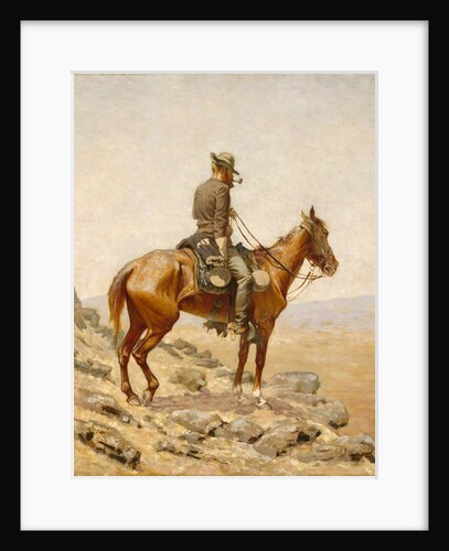 The Lookout, 1887 by Frederic Remington