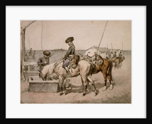 An Amoor Cossack 1892-94 by Frederic Remington