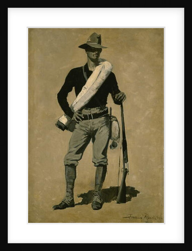 U.S. Soldier, Spanish-American War 1899 by Frederic Remington
