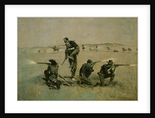 The Last Stand c.1896 by Frederic Remington
