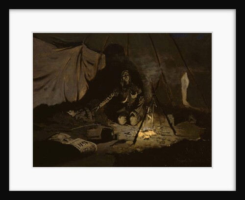 The Dry Leaves Had Lasted Longer than She, c.1899 by Frederic Remington