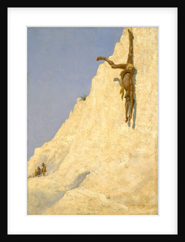 The Transgressor 1891 by Frederic Remington