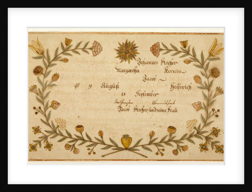 Birth and Baptismal Certificate by American School