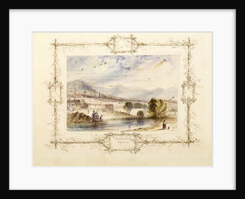 View of Houston, c. 1846 by J. Kick