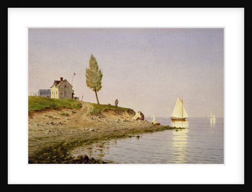 A Calm Afternoon, Long Island, 1876 by Henry Farrer
