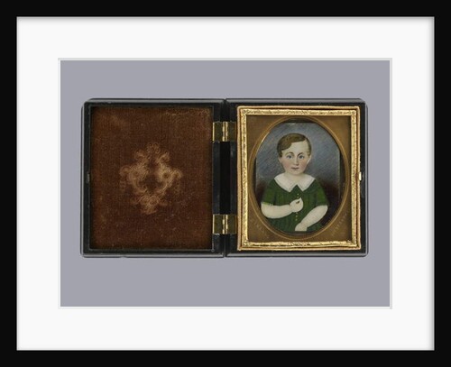 Portrait of a Child, 1840-45 by Clarissa (1809–54) (attr. to) Peters