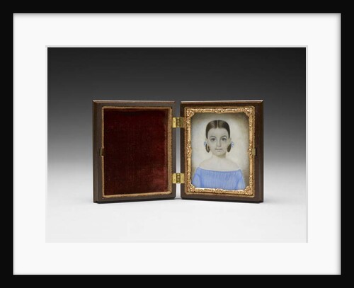 Portrait of a Girl, 1840-45 by Clarissa (1809–54) (attr. to) Peters