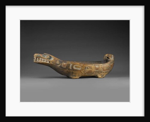 Sea Lion Feast Bowl, Kwakwaka'wakw, 1850-75 by Canadian School