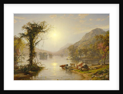 Autumn on Greenwood Lake, 1861 by Jasper Francis Cropsey