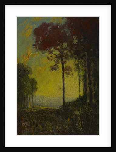 Autumn Sunset, 1908 by Julian Onderdonk