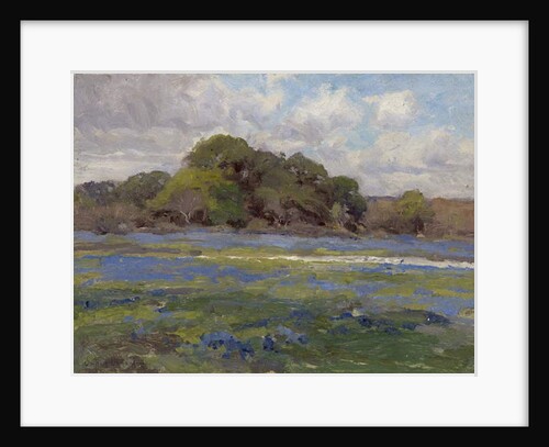 A Road through the Bluebonnets, c.1919 by Julian Onderdonk