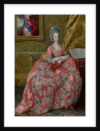 Portrait of the Archduchess Maria Amalia of Austria, Duchess of Parma, c.1778 by Johann Zoffany