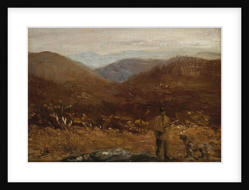 Man with Dog/The Hunter by William James Glackens