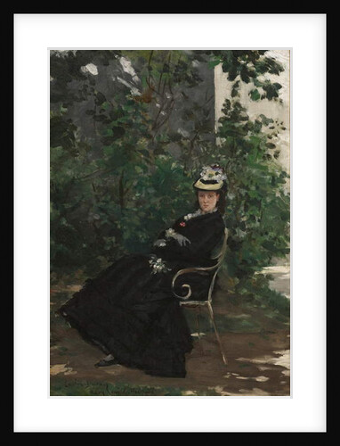 Portrait of Madame Alice Hoschede, c.1872-78 by Charles Emile Auguste Carolus-Duran