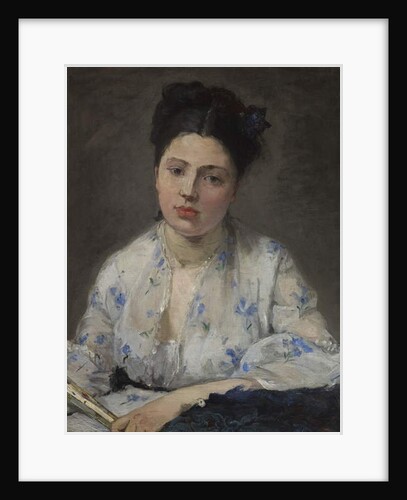 Young Woman 1871 by Berthe Morisot