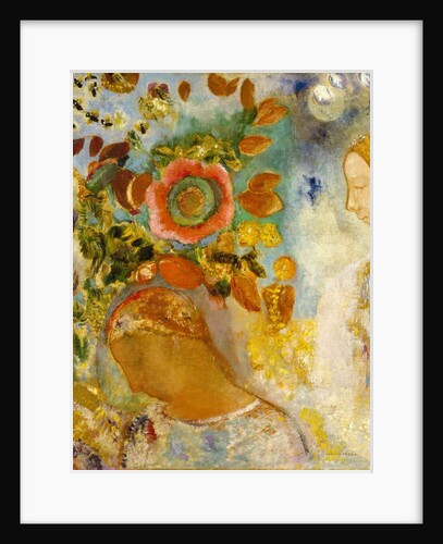 Two Young Girls among Flowers, 1912 by Odilon Redon