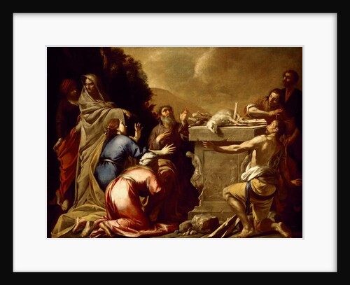 The Sacrifice of Noah, c. 1645-1650 by Italian School