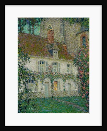 The Artist's House at Gerberoy, 1932 by Henri Eugene Augustin Le Sidaner