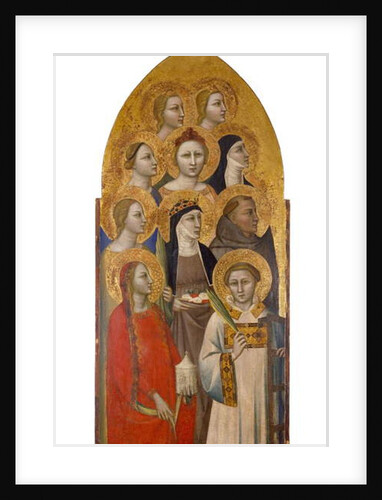 Saints and Angels, c.1370 by Allegretto Nuzi