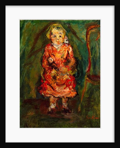 Young Girl with a Doll, 1926-27 by Chaim Soutine