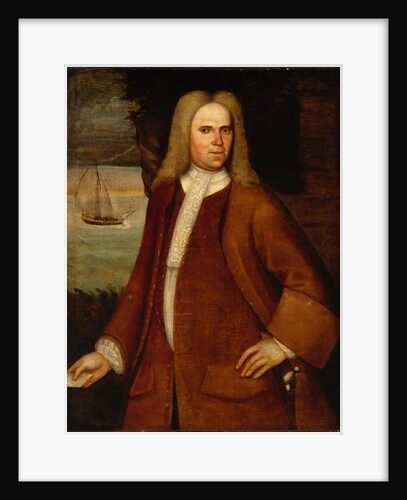 Portrait of Ebenezer Coffin, c. 1714-1730 by Nehemiah Partridge