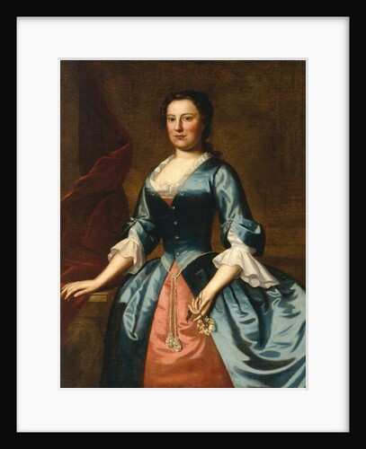 Portrait of Mrs. Samuel McCall, Sr., 1746 by Robert Feke