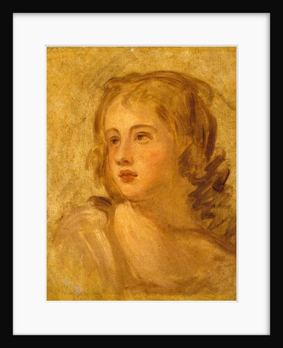 Head of a Woman, c.1782-86 by George Romney