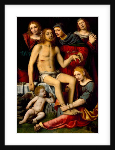 Lamentation over the Dead Christ, c.1512-20 by Bernardino Luini