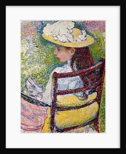 Jeanne Pissarro, 1895 by Theo van Rysselberghe