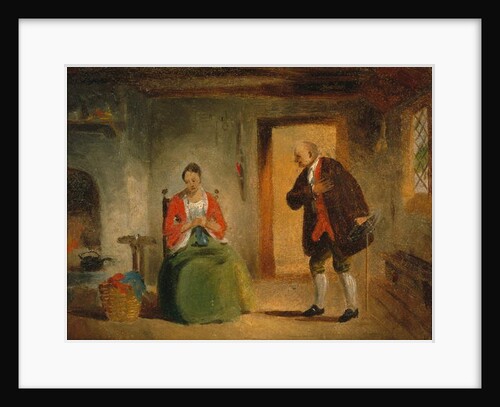 Interior Study, 1835-63 by Francis William Edmonds