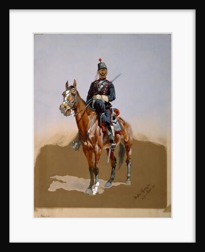 The Gendarme, 1889 by Frederic Remington