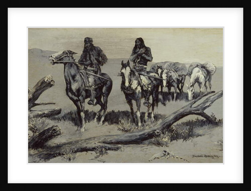 Dead Men, 1908 by Frederic Remington