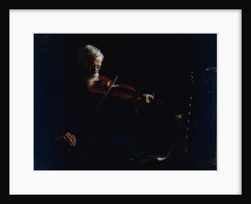 Old Violinist by Charles Courtney Curran
