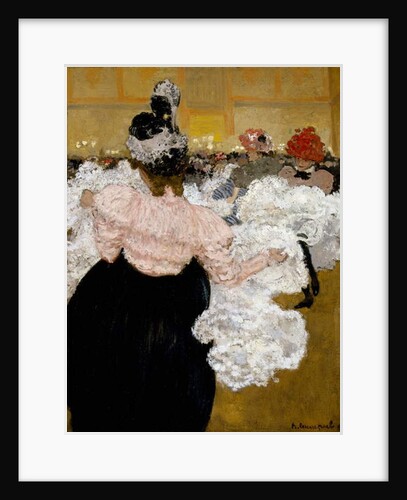 At the Moulin Rouge, 1897 by Henri Jacques Edouard Evenepoel