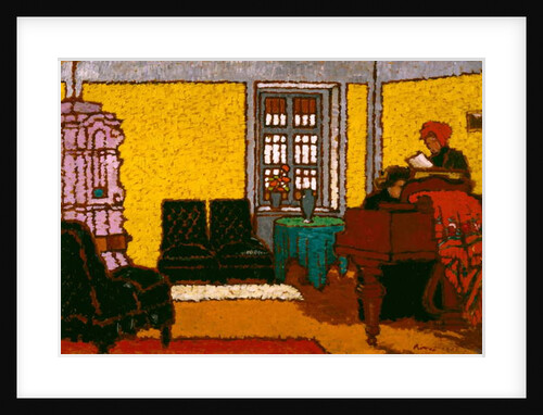 Interior, 1909 by Jozsef Rippl-Ronai