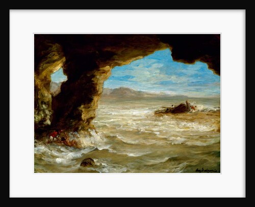 Shipwreck on the Coast, 1862 by Ferdinand Victor Eugene Delacroix