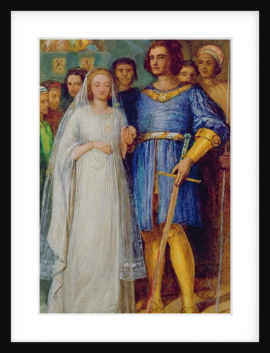 The Knight's Bridal by James Smetham