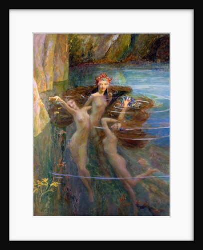 Water Nymphs, 1927 by Gaston Bussiere