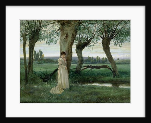 At The Brook, 1874 by Edward Henry Fahey