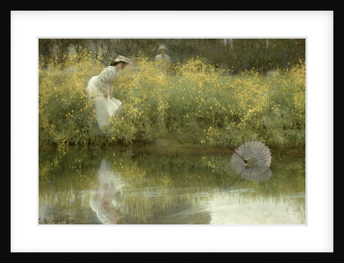 Lost Parasol by Arthur Hacker