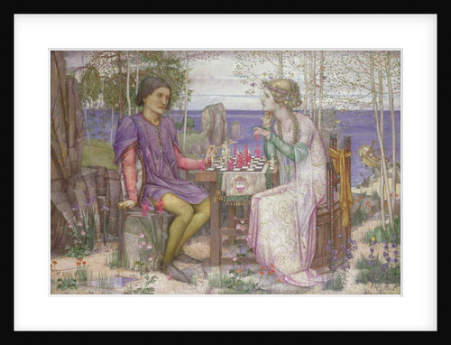 The Chess Game by Edward Reginald Frampton