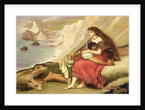 Ancient Briton by John Everett Millais