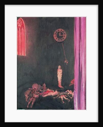 Darkness and Decay and the Red Death held illimitable dominion over all by John Byam Liston Shaw