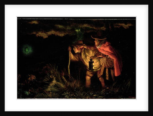 Jack O'Lantern, 1872 by Arthur Hughes