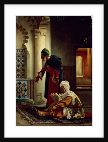 Arabs at Prayer by Jean Jules Antoine Lecomte du Nouy