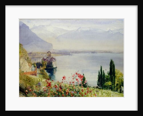 The Castle at Chillon by John William Inchbold