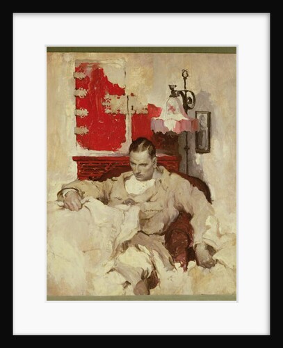 Reading in a Study by Walt Louderback