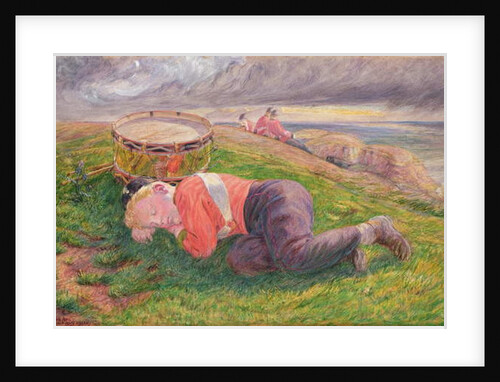 Sketch for 'The Drummer Boy's Dream' by Frederic James Shields